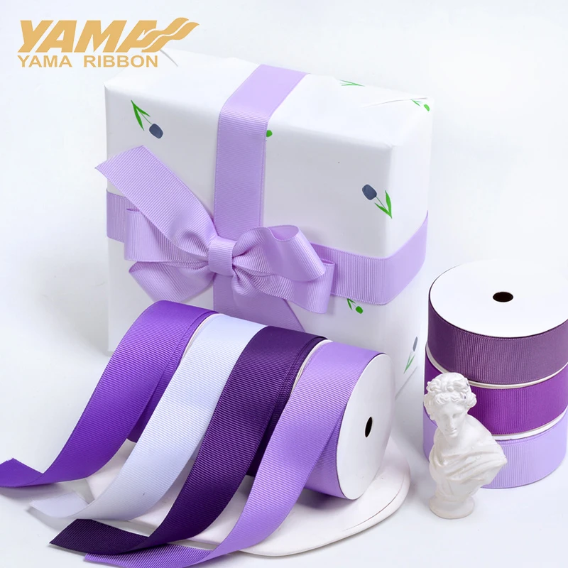 Wholesale Blue Purple Grosgrain Ribbon – 100 Yards for DIY Crafts and Decorations
