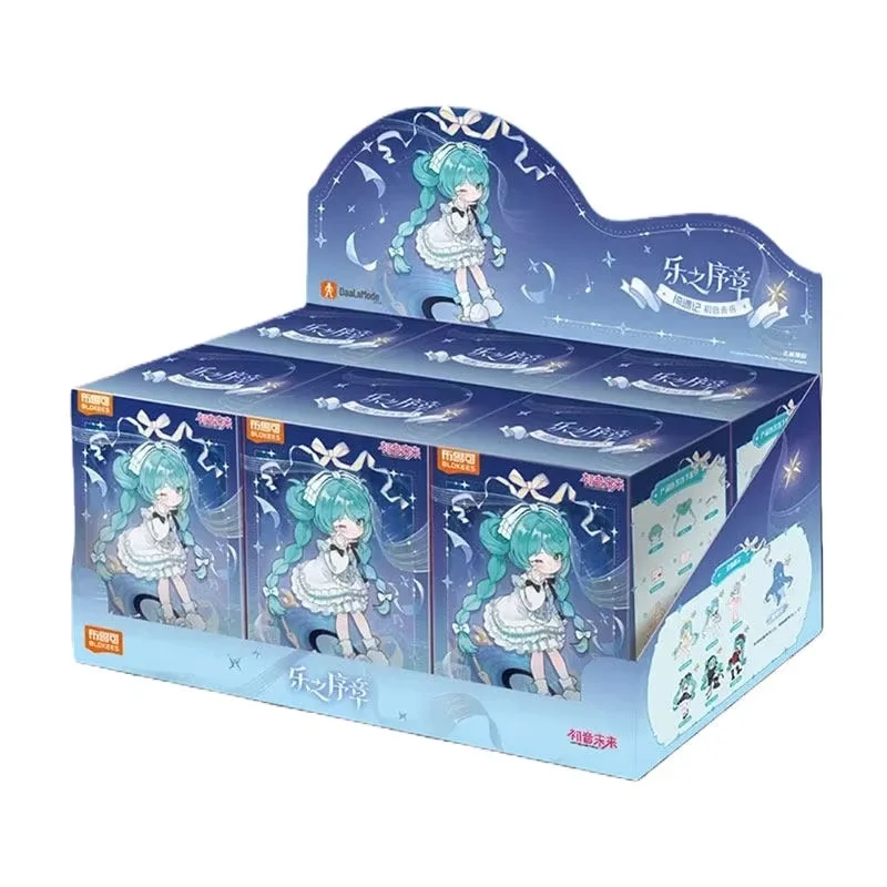 Genuine Blokees Hatsune Miku Vocaloid Series Blind Box 14cm Kawaii