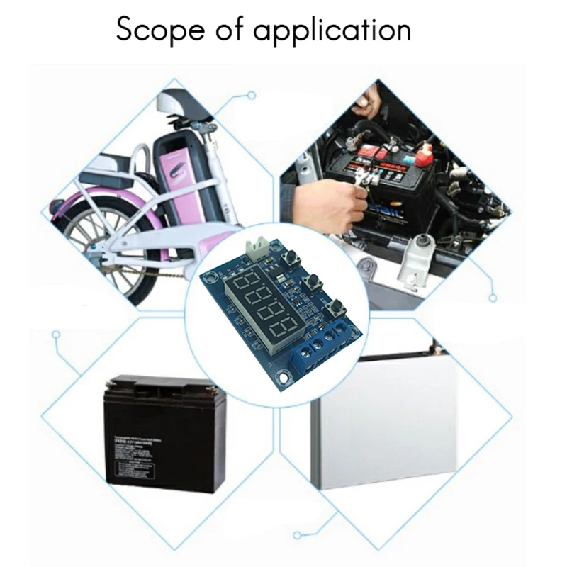 XH-M354 배터리 용량 측정 모듈, 리튬 배터리 실제 용량용 LED 디지털 측정 모듈