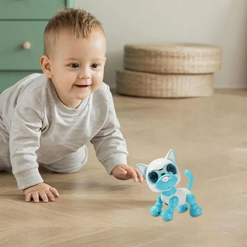 Electronic Animal Pets Robot Dog Voice Toys Music Song Toy For Kids RC Toys Birthday Electronic Pets Gifts For Boys Girls 5