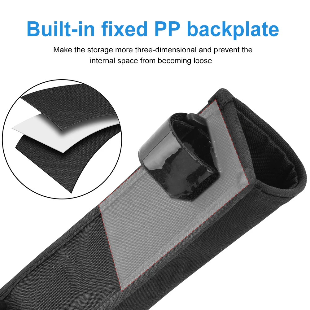 Drumstick Holder Nylon Drumstick Container Bag Drum Sticks Holder Bag for Drumsticks Mallets