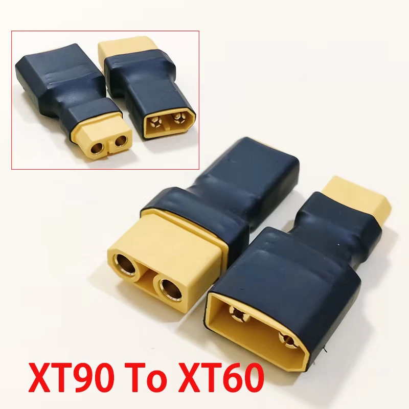 1PC 남성/여성 어댑터 XT30 XT60 XT90-T-플러그 TRX 시리즈 병렬 직접 연결 남성 여성 커넥터 제어 부품