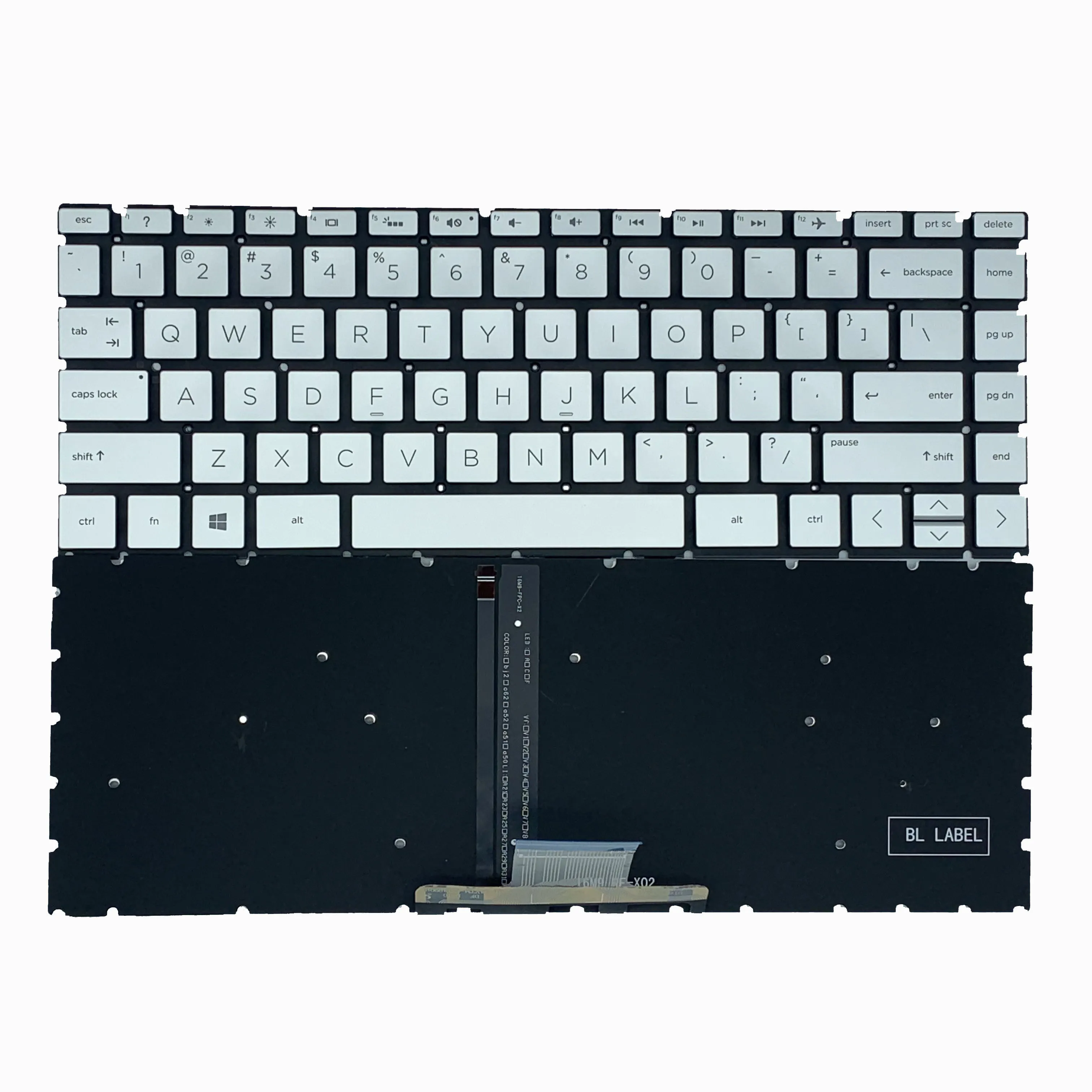 

Новая Серебристая Клавиатура для ноутбука HP Pavilion x360 14-CE 14-CE0000 14-CE1000 14-CE1053WM 14-CE1058WM с подсветкой