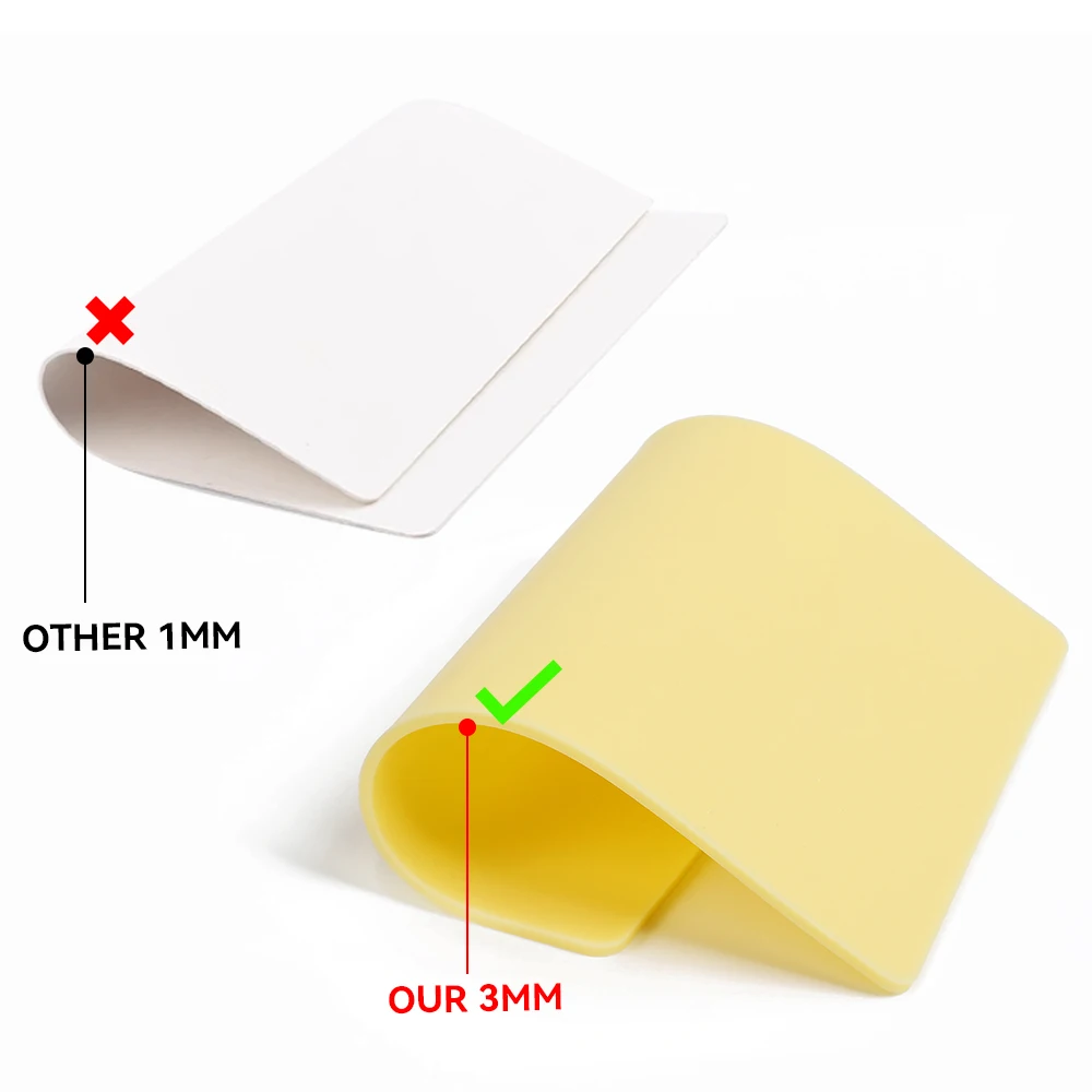 DM 15/10/8/5/1pcs Tattoo Practice Skin 3MM Silicone Fake Skin Double-Sided for Permanent Makeup Training Supply Tattoo Accessory 4