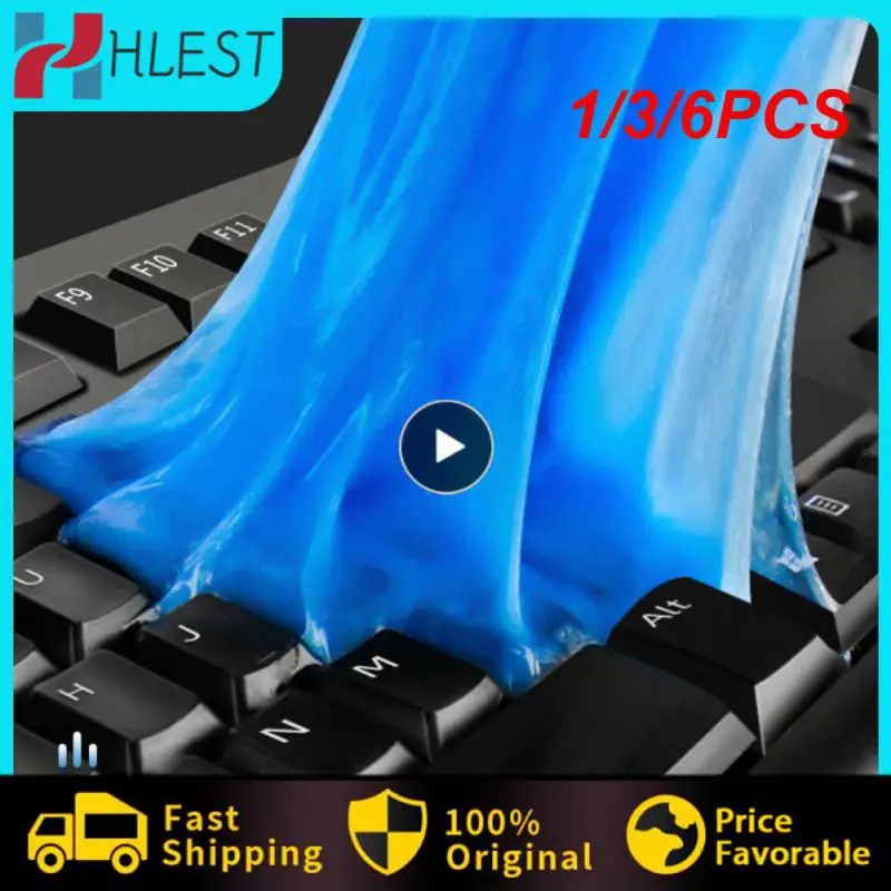 

1/3/6 шт., Гель-лак для чистки клавиатуры