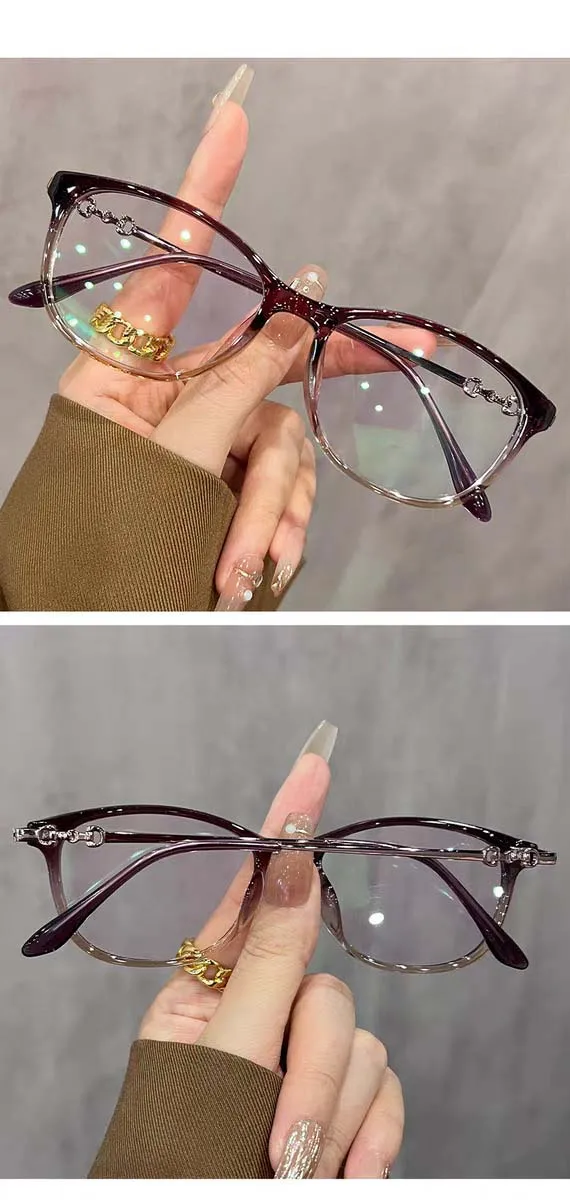 Anti-Blaulicht-High-Definition-Flachspiegel High-End-Mode Vielseitiger neuer Lichtbrillenrahmen und Lesebrille JH5516 – Detail 7