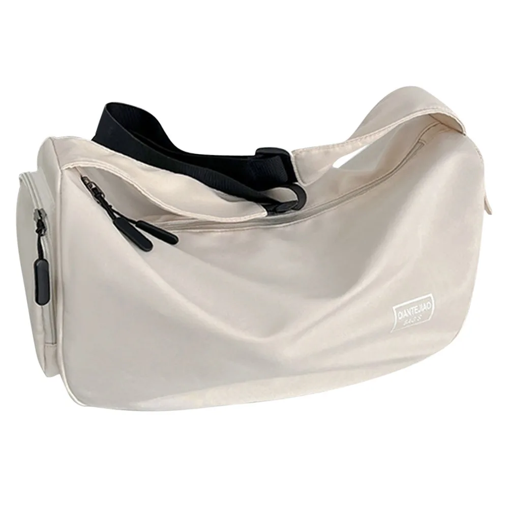 Solid Color Dry Wet Separation Bags Large Capacity Sports Chest Bag Wear-resistant Adjustable Shoulder Strap for Travel Swimming 5