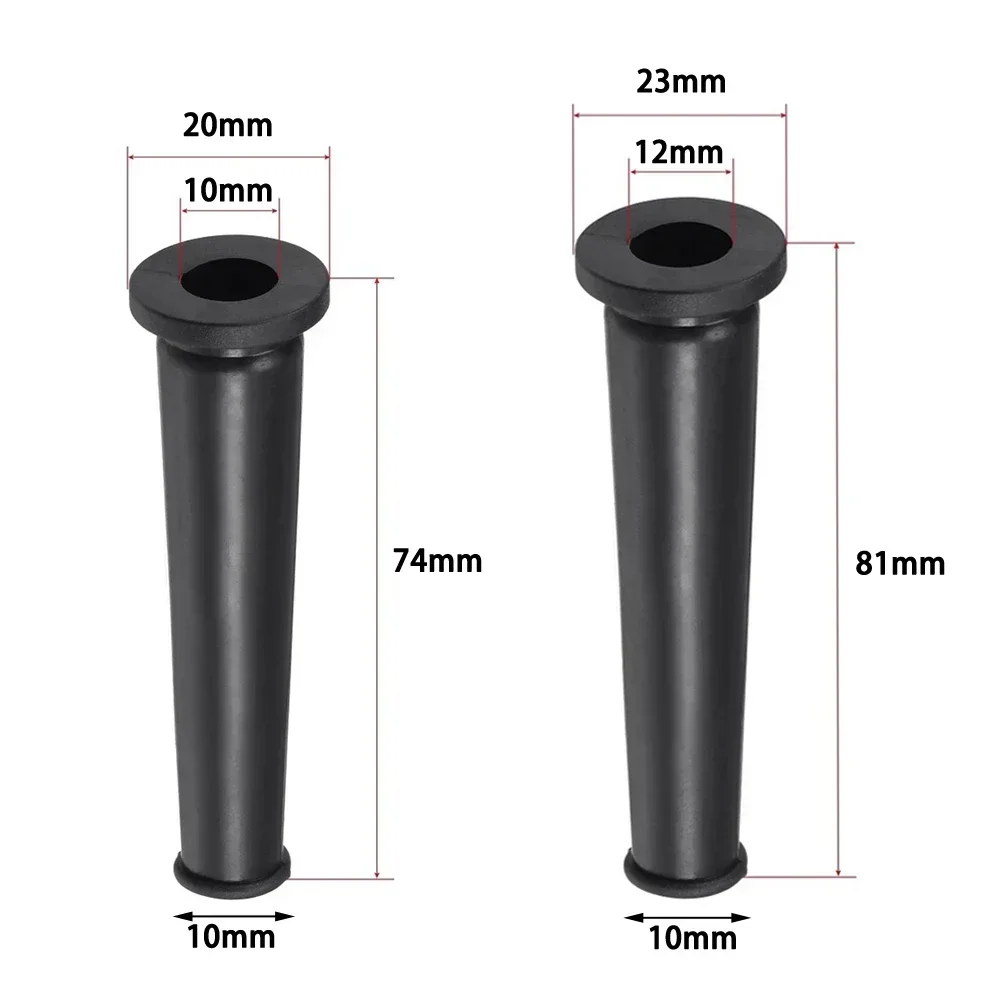 9/10/12mm Rubber Wire Protector Cable Sleeve Boot Cover For Angle Grinder Wire Connect Protection Electric Drill Cable 5/10Pcs