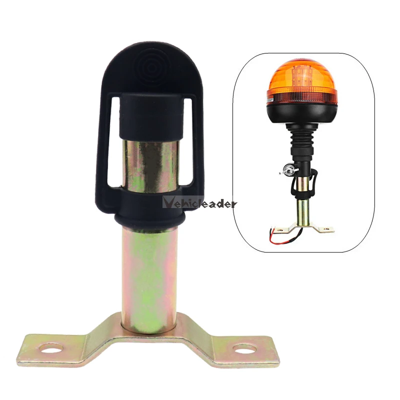 Metal Beacon Mount Bracket Rotating Flashing Beacon Mount Warning Light