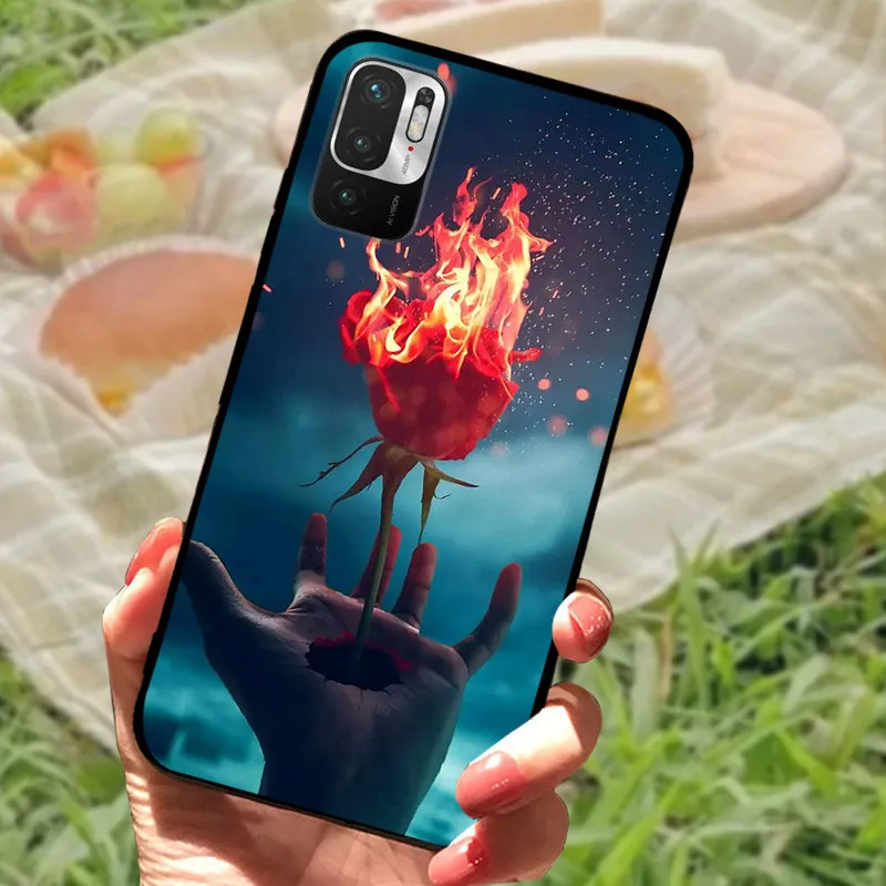 Marble Silicone Soft TPU Back Cover - Full Protective Case in Stylish Design