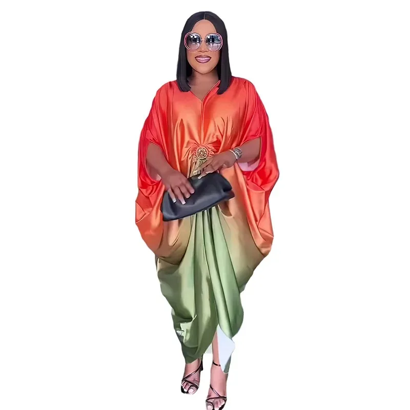 

African Dresses for Women Traditional Muslim Fashion Dress Caftan Wedding Party Dresses Boubou Robes Plus Size Gowns Outfits