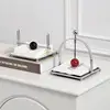 Paper Towel Holder Kitchen tissue box Home Restaurant Party Decor Stainless Steel Tissue Napkin Paper Serviette Dispenser Table 1
