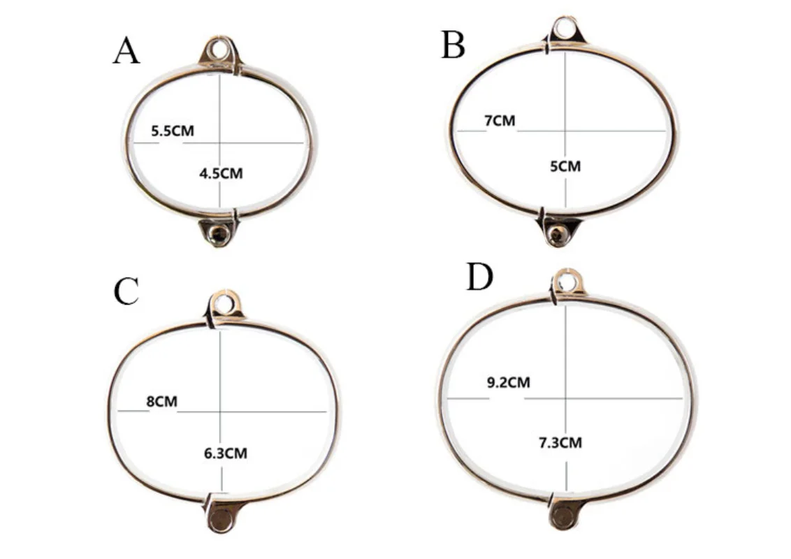 Metal Steel Handcuffs Wrist Ankle Cuffs with Chain and Lock Spreader Bar BDSM Restraints Adult Game Sex Toys for Women Men — view 5