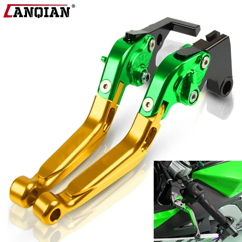

For Kawasaki Z750R 2011-2012 Motorcycle CNC Adjustable Extendable Foldable Brake Clutch Levers Adjustable Brake Handle Z750R