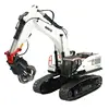 Huina 1594 Full Metal Remote Control Excavator 1/14 Electric Heavy Duty  22 Channels RC Excavator For Children Toys Model 3