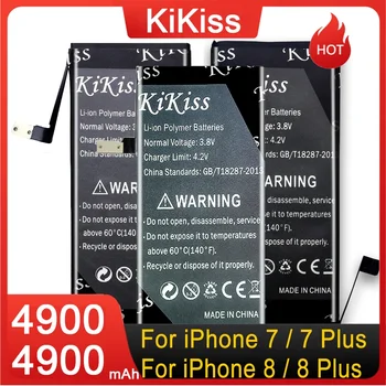 4900mAh High Capacity Batteries For iPhone 8 Plus / 7 Plus/7 /8 Mobile Phone Accessories + Tools