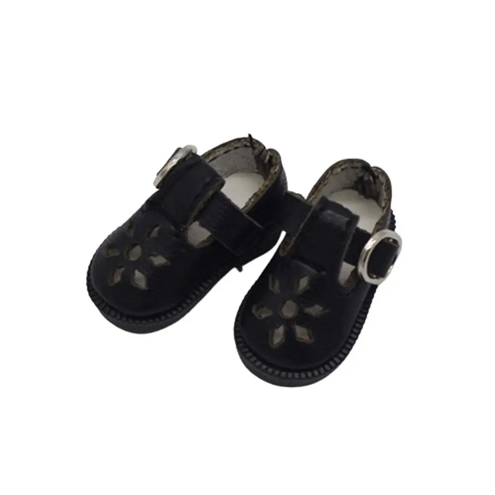 נעלי בובה בצורת בלית, נעלי עור מיני 1/8 לבובת בלית אזון BJD, אביזרים לנעליים קז'ואליות