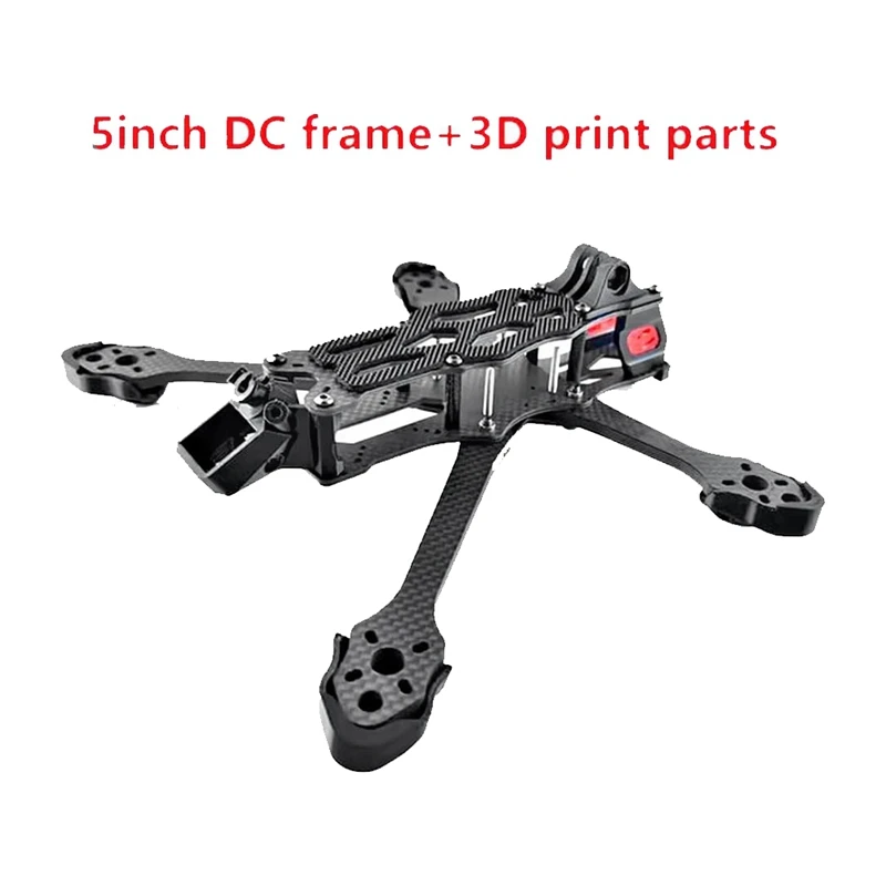 5Inch APEX EVO DC Frame Kit Quadcopter With 3D Printed Parts For DJI O3 Air Unit CADDX Vista Polar Nebula Link Phoenix-A36G