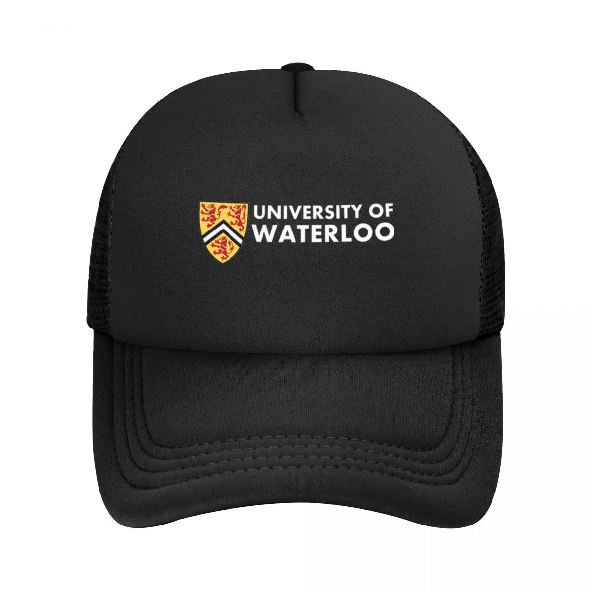 UniversityOfWaterlooLogoUwaterlooaAdultMeshBaseballCapBall