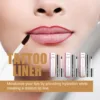 3 Colors Peel Off Lip Liner Tattoo Waterproof Long Lasting Lip Gloss Matte Velvet Lip Tint Sexy Red Contour Lips Makeup Cosmetic 5