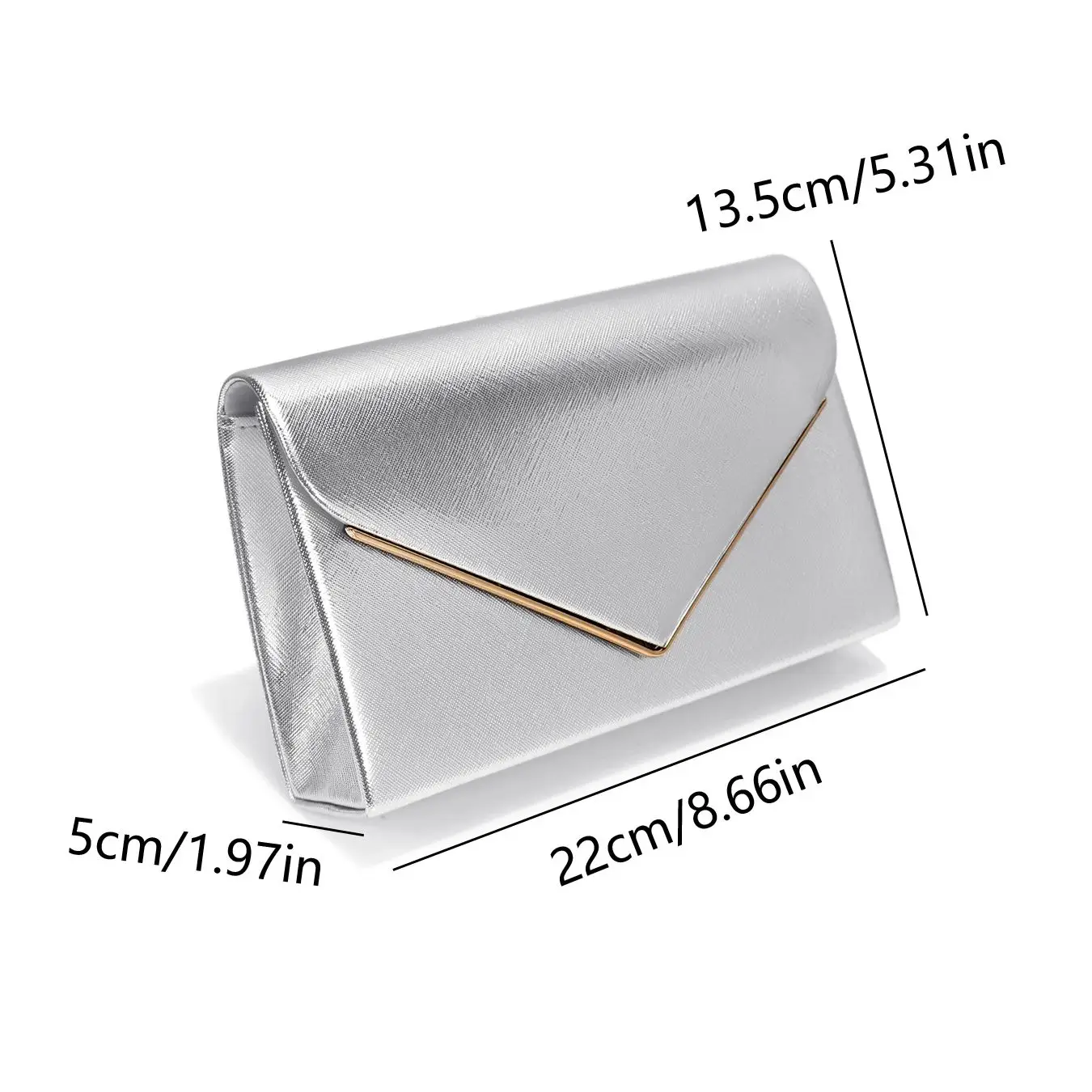 Glitter Elegant Leather Evening Handbags for Ladies