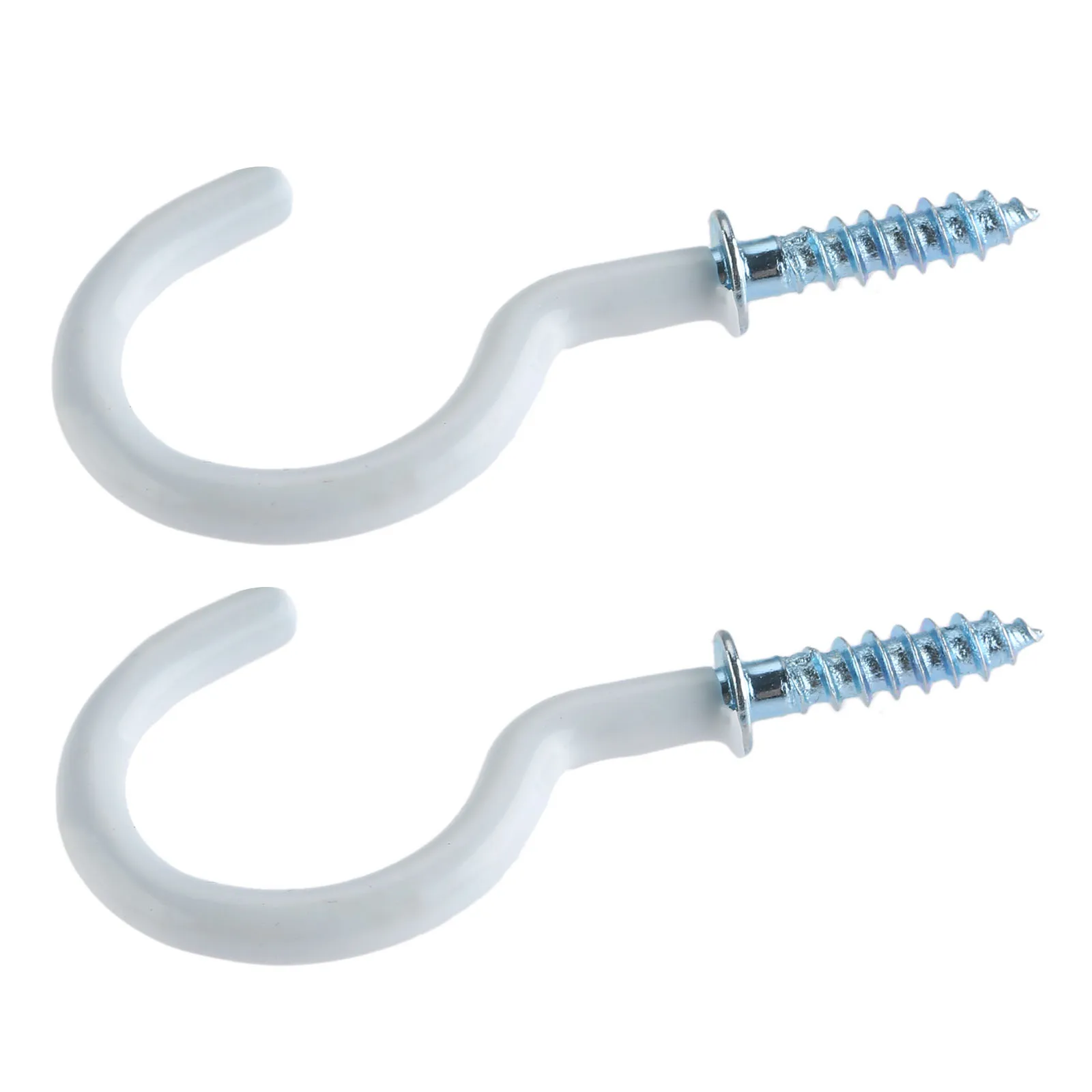 Lot De 10 Crochets De Plafond En Métal Avec Revêtement En