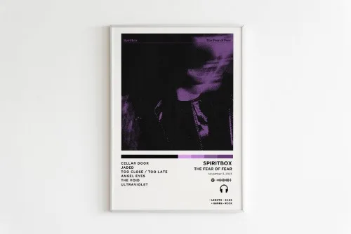 thumbnail image 1 of Póster de álbum de música de cantante clásica Pierce The Veil Lana Del Rey Impresión en lienzo Arte de pared Decoración Pintura Decoración de la habitación del hogar, 1 of 5