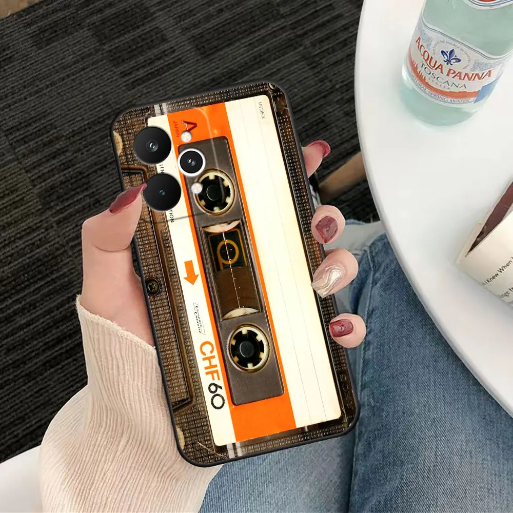 Vintage Cassette Tape Retro Style Phone Case - Classic Protective  Shell Cover