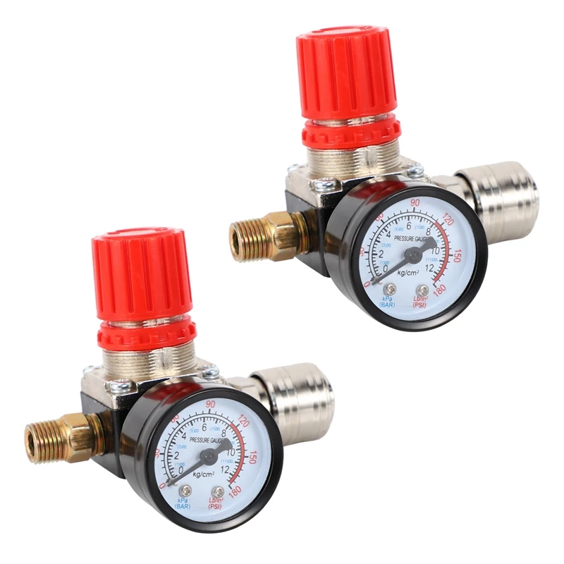 

HOT-2X 1/4 Inch Pressure Reducer, EU Standard Pressure Regulator