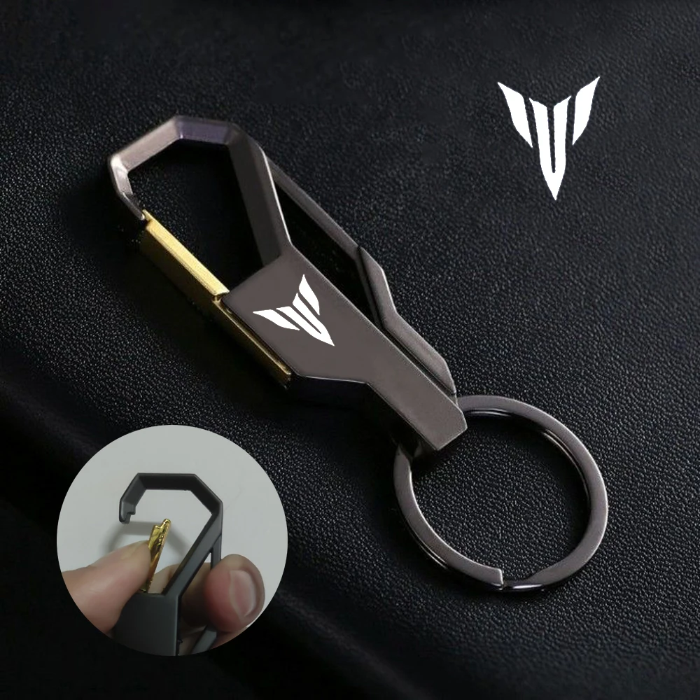 For Yamaha MT01 MT09 MT07 MT10 MT03 Motorcycle Accessories Keychain MT 01 09 07 03 10 MT-01 MT-10 MT-03 Key Chain Metal Key Ring