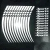12PC/set Motorcycle Wheel Decals Stickers 18-21 Inch Wheels Reflective Sticker