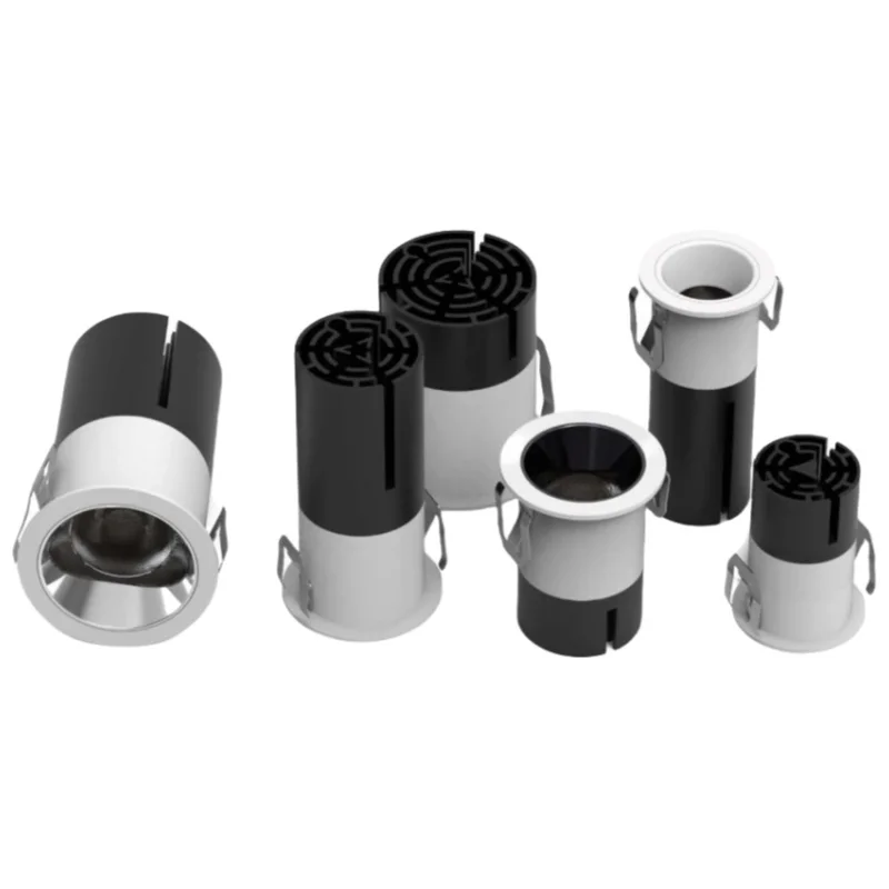 미니 LED 내장형 스포트라이트 구멍 35-60mm, 거실 쇼핑몰 천장 스팟 다운..