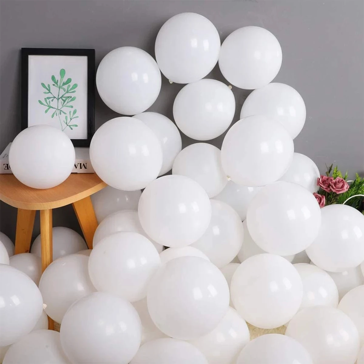 5/10/12/18/36inch White Latex Balloon Party Balloon Set for Baby Shower Wedding
