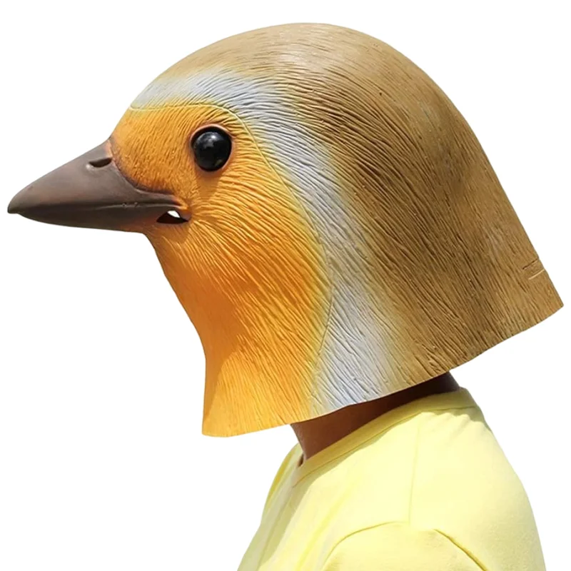 

Novelty Bird Mask Latex Hood Animal Eagle Pigeon Bird Helmet Halloween Costume Carnival Cosplay Party Zoo Masquerade Props