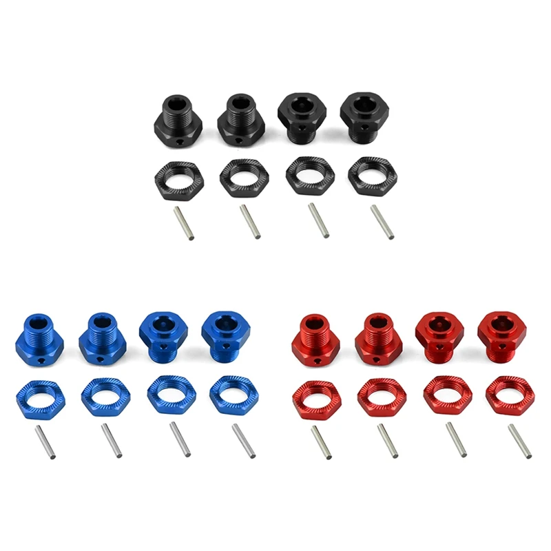 

For ARRMA 1/8 4S KRATON OUTCAST Upgraded Wheel Hub 17Mm Metal Bonder, Metal Refitting And Upgrading Parts