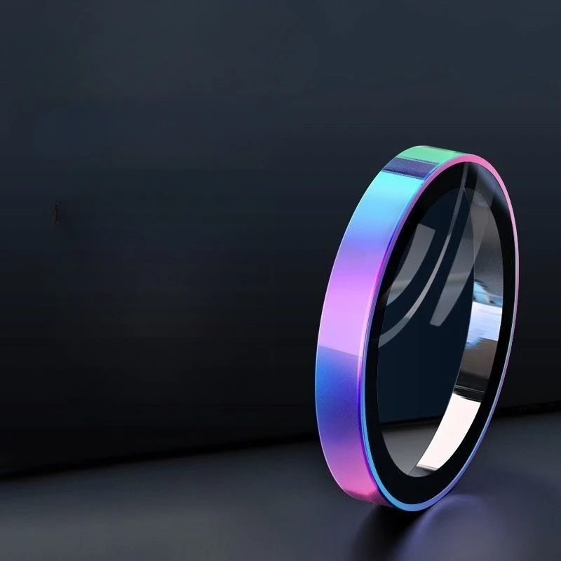 Premium HD Metal Camera Lens Protective Film with Metal Ring Protectors