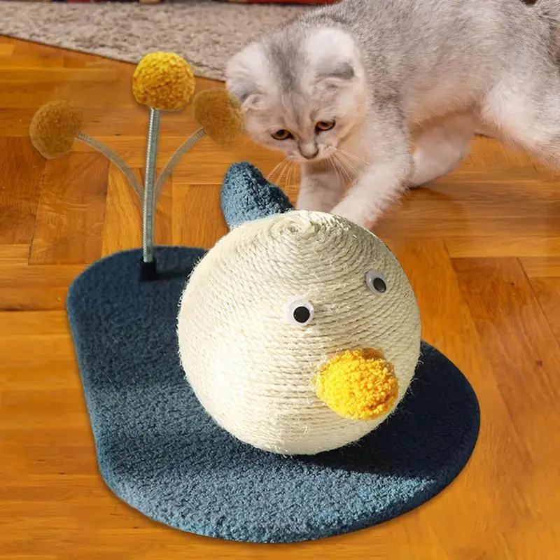 

Kitten Scratching Board Sisal Cat Scratching Toy Duck-shaped Design Increases Interactivity Scratching Board Toy For Medium Cat