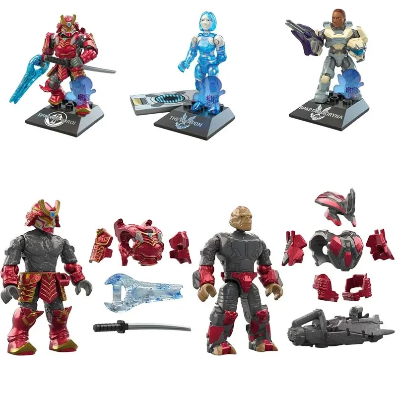 Halo Toys Halo Mega Bloks Cortana Mega Construx HALOINFINITE