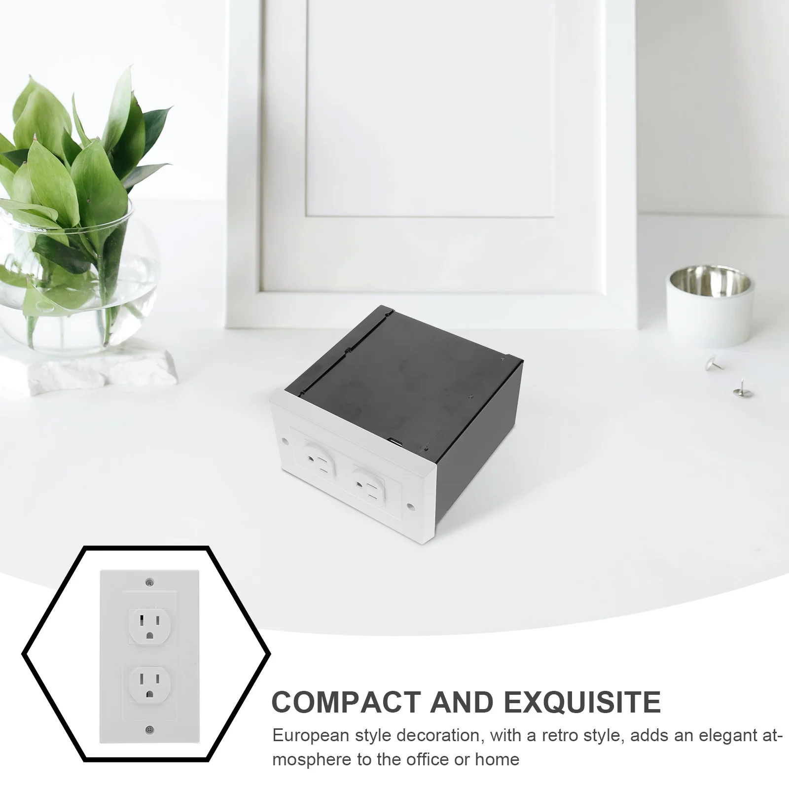 Multi Functional Key Box Fake Socket Hidden Wall Outlet Safe Money Saver Box Key Lock Box Storage Box Home Decor 5