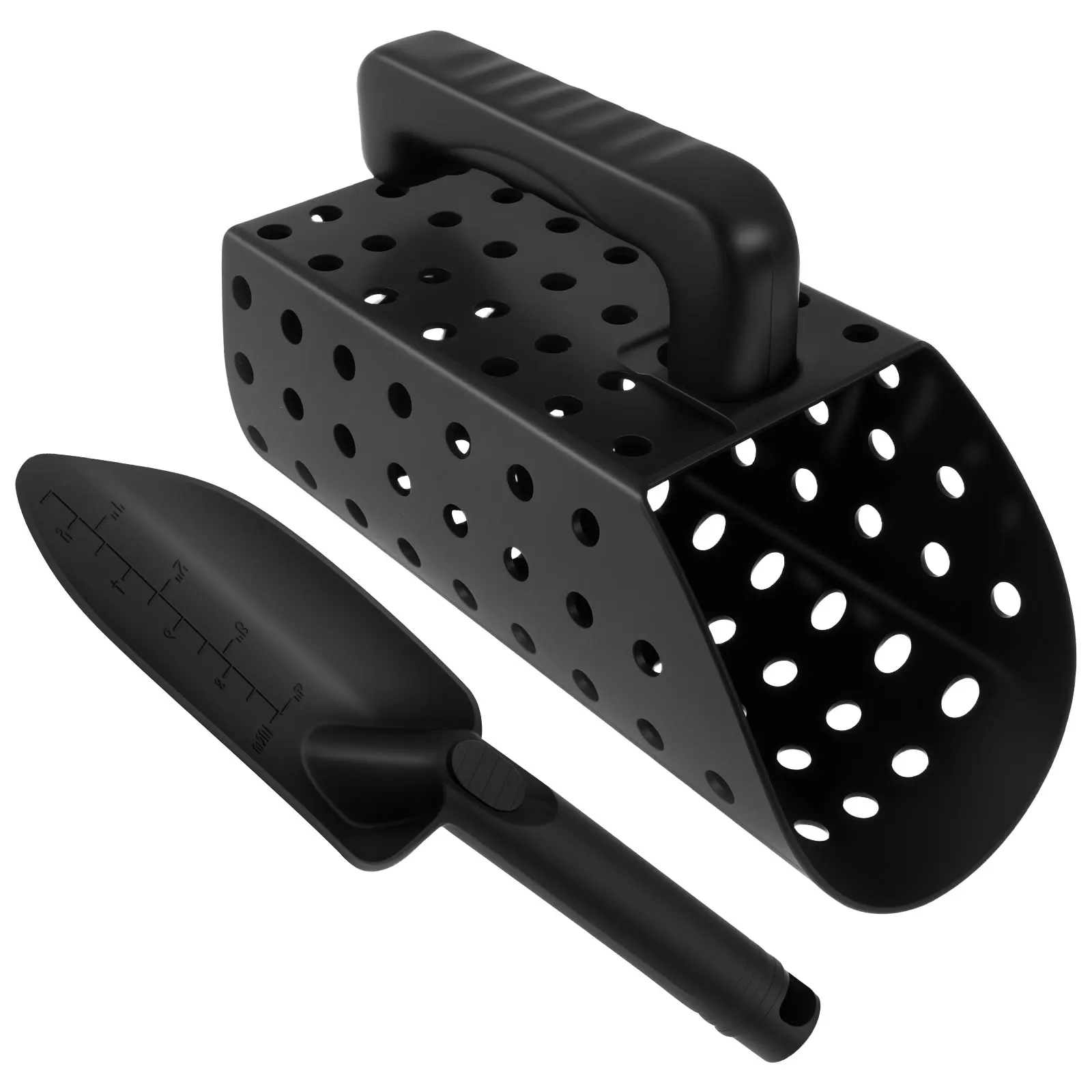 Setaccio Sabbia Cercametalli Pala Per Metal Detector In ABS - Set Con Pala E Setaccio Per Cercare Tesori In Spiaggia Pala Da Neve