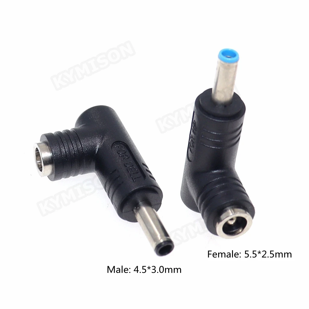 DC Power Connector Adapter 5.5*2.5mm to 4.5*3.0mm Pin 240W Laptop Charger For Hp Dell