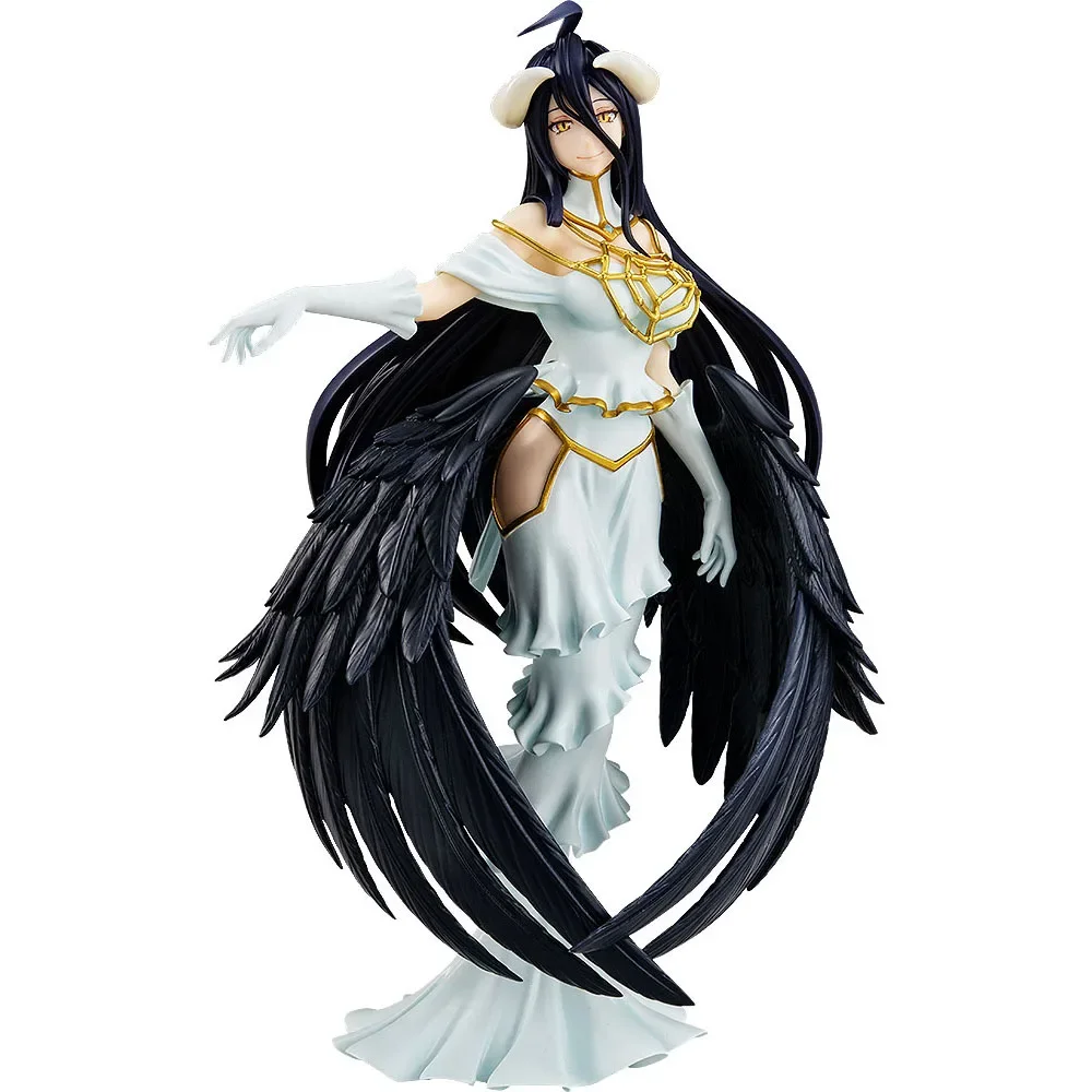 

In Stock Original Genuine GSC POP UP PARADE Albedo OVERLORD 19CM PVC Action Anime Figure Model Toys Doll Gift