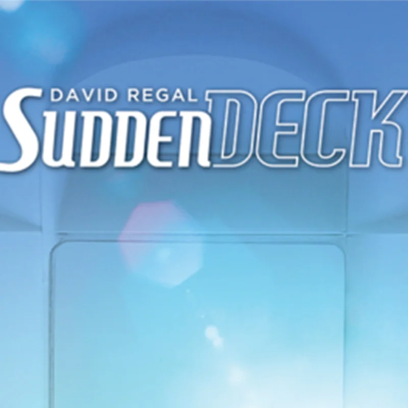 

Sudden Deck 3.0 (Gimmick and Online Instruction) Card Appear Magia Close Up Street Illusion Gimmicks Magic Tricks Mentalism Prop