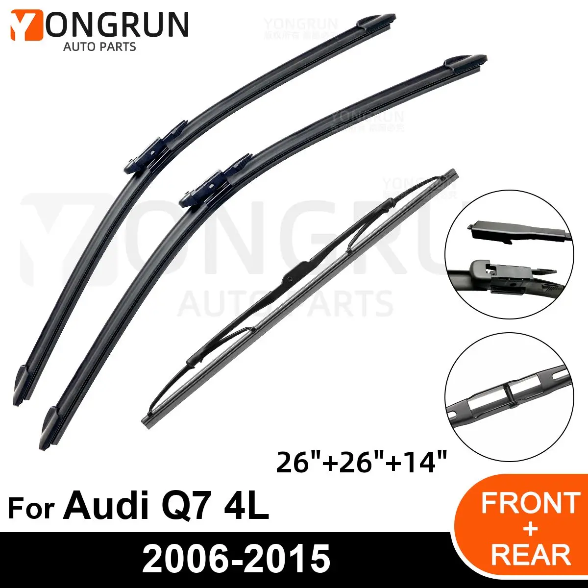 

Щетка стеклоочистителя для Audi Q7 4L, 26-14 дюймов