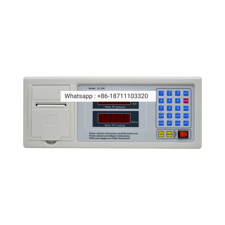 

Digital Display Panel with Transducer for the compression Test Machine
