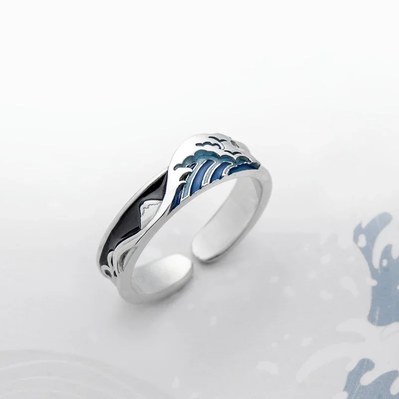 Thaya Original Design Flying Bird Women Ring Adjustable 100% S925 Silver Couple Rings for Women Elegant Fine Jewelry Lovers'Gift