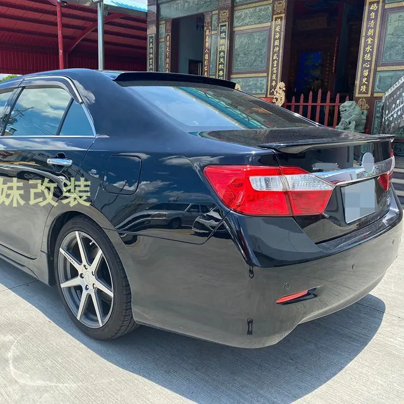 

Car Tail Wing Decoration Rear Trunk Spoiler For Toyota Camry Roof spoiler sunshade accessories 2012-2015 year