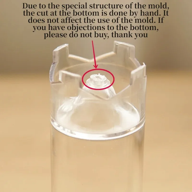 Vintage 3D Cylinder Candle Mold Kit