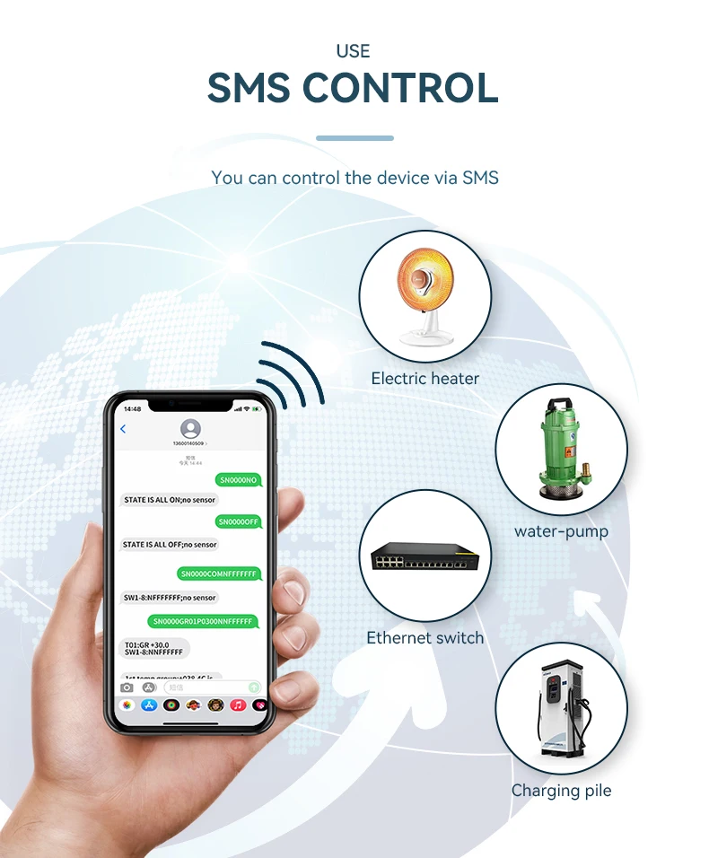 GSM socket SC2-GSM 4G Smart Remote Control OFF/ON Power Switch Plug Socket 16A S