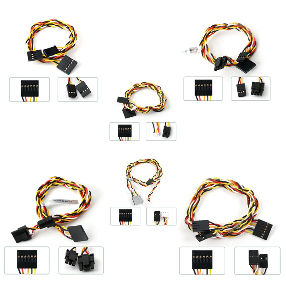 Skydroid remote control receiver is connected to the flight control ...